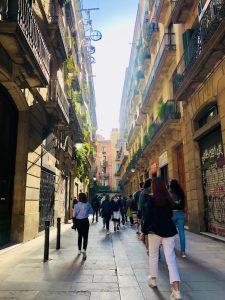 Gothic Quarter Barcelona Spain Be Carol